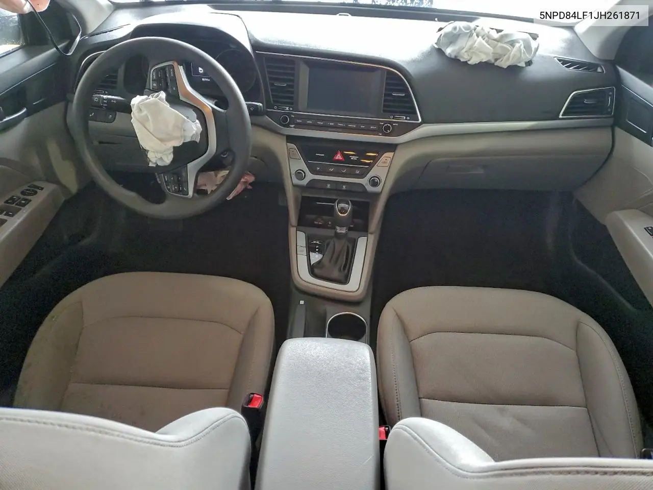 5NPD84LF1JH261871 2018 Hyundai Elantra Sel