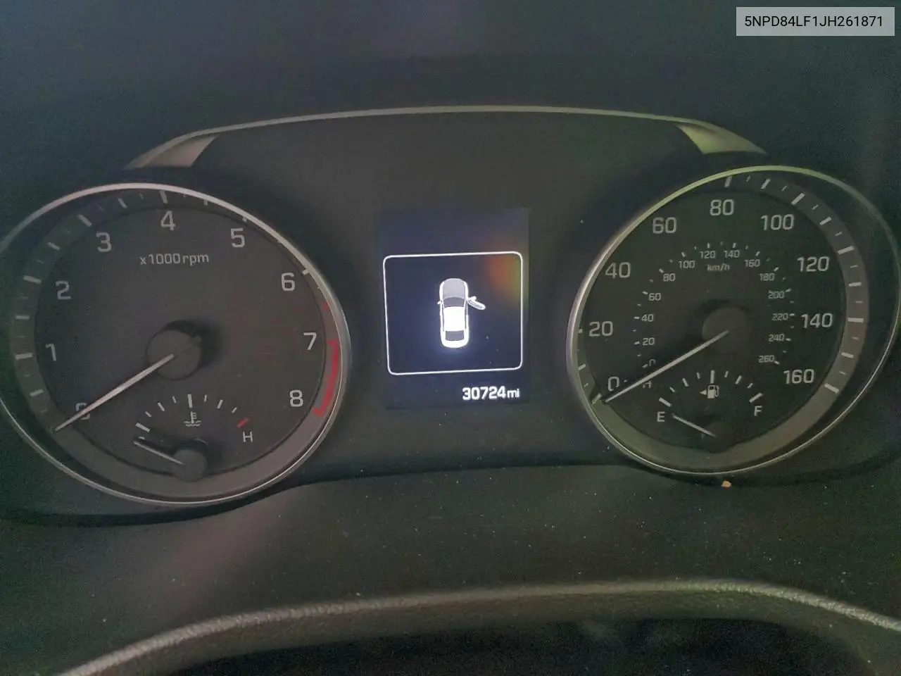 5NPD84LF1JH261871 2018 Hyundai Elantra Sel