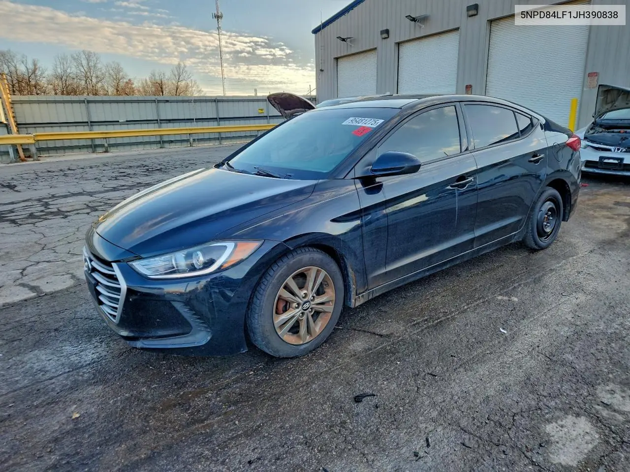 5NPD84LF1JH390838 2018 Hyundai Elantra Sel