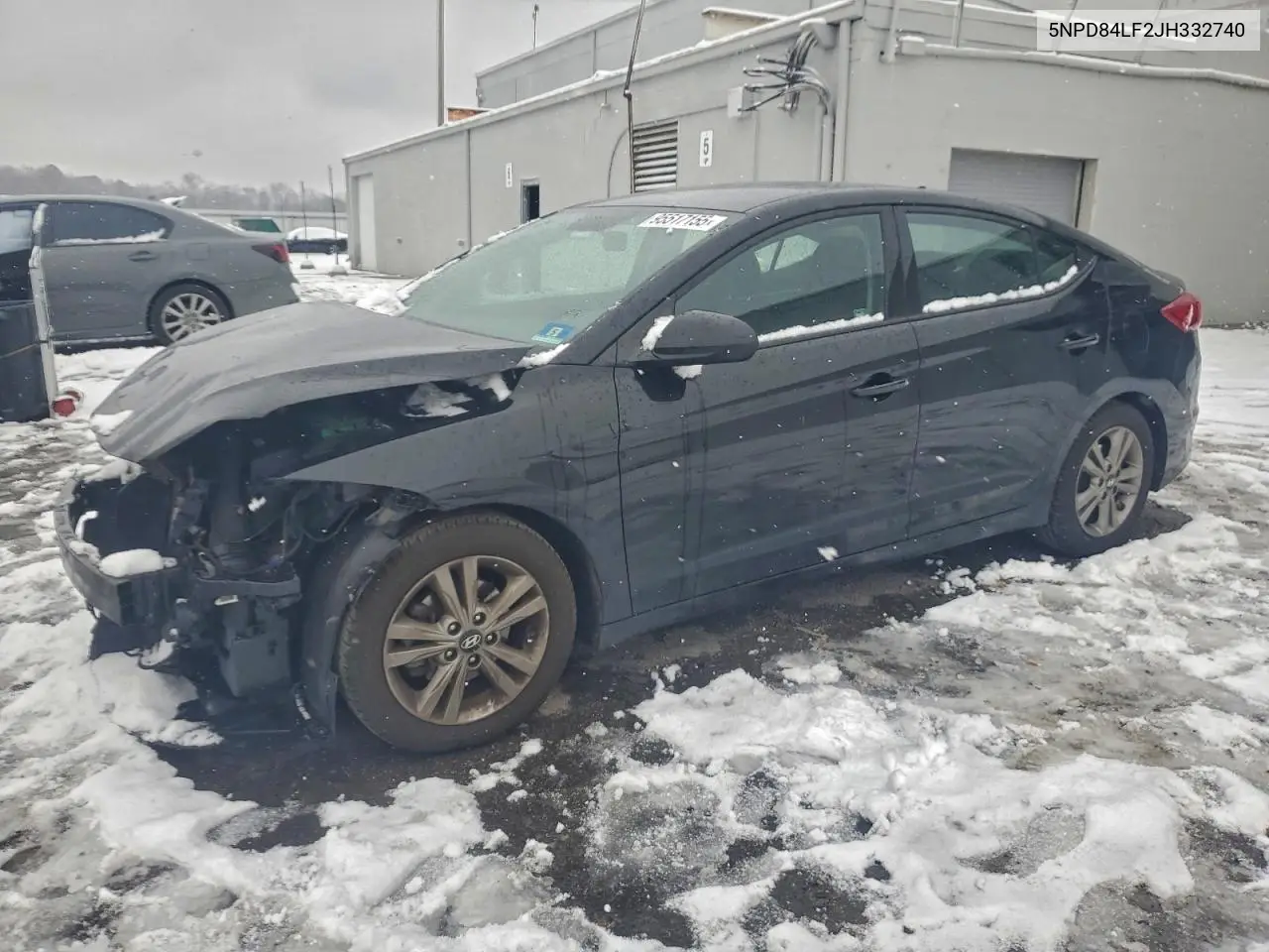 5NPD84LF2JH332740 2018 Hyundai Elantra Sel