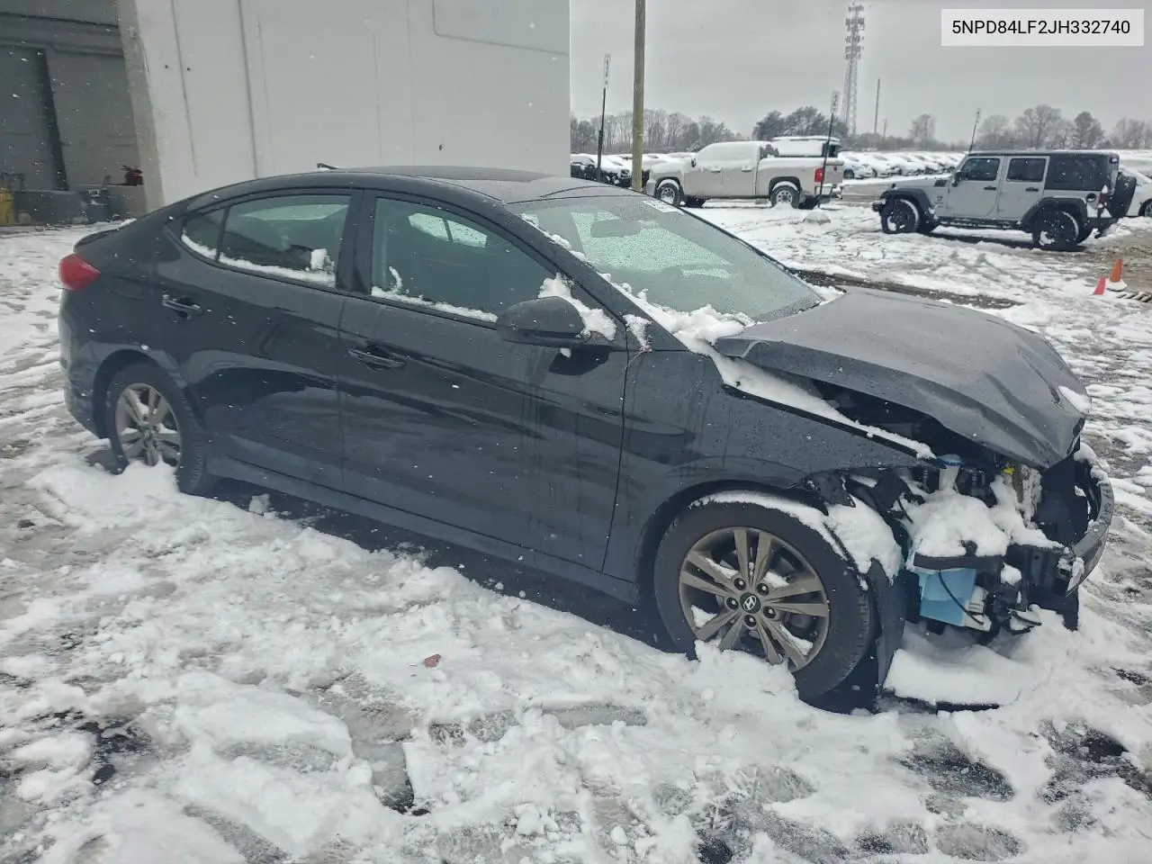 5NPD84LF2JH332740 2018 Hyundai Elantra Sel