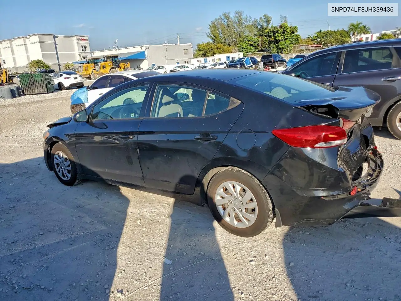 5NPD74LF8JH339436 2018 Hyundai Elantra Se