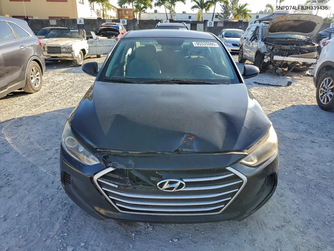 5NPD74LF8JH339436 2018 Hyundai Elantra Se