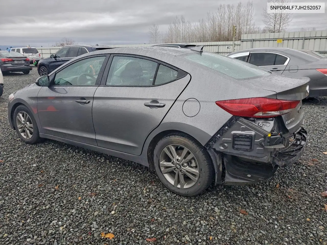 5NPD84LF7JH252057 2018 Hyundai Elantra Sel