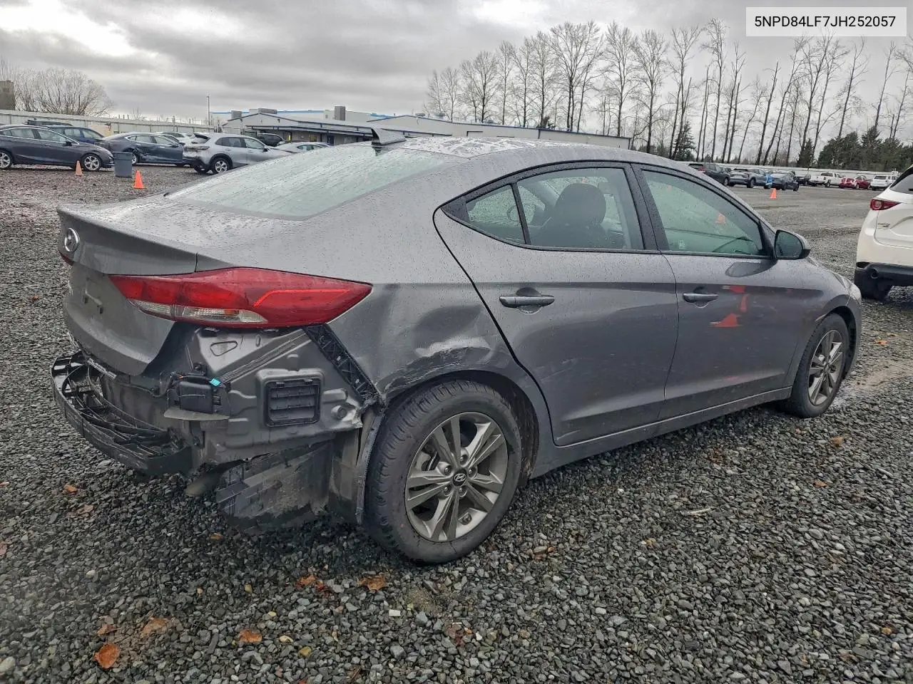 5NPD84LF7JH252057 2018 Hyundai Elantra Sel