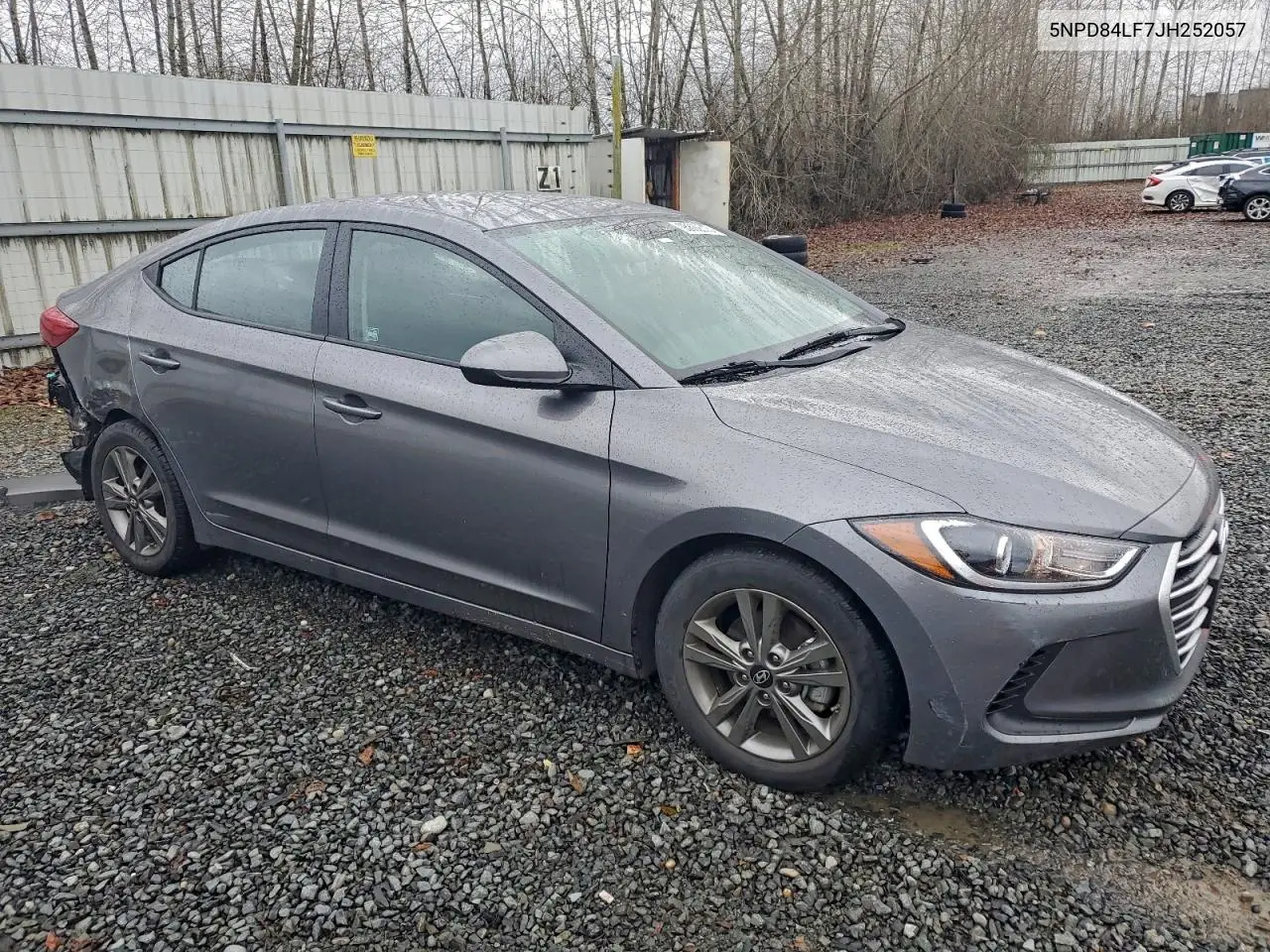 5NPD84LF7JH252057 2018 Hyundai Elantra Sel