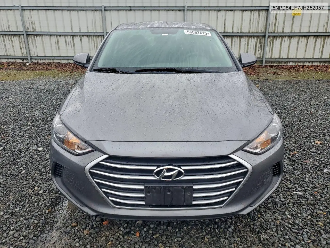 5NPD84LF7JH252057 2018 Hyundai Elantra Sel