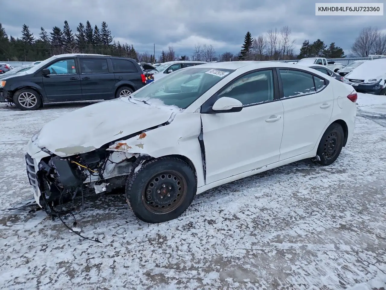 KMHD84LF6JU723360 2018 Hyundai Elantra Sel