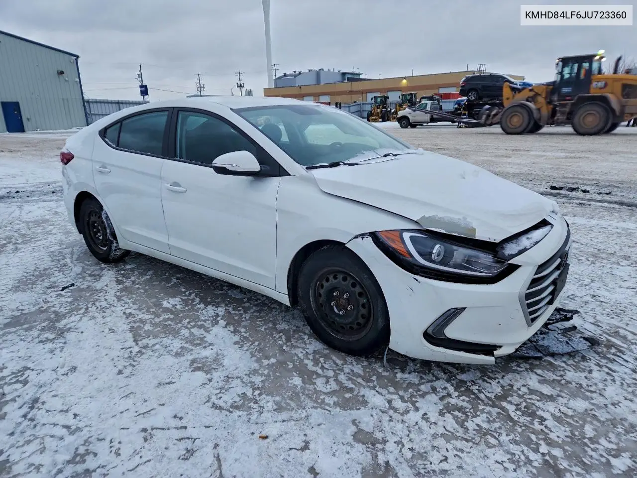 KMHD84LF6JU723360 2018 Hyundai Elantra Sel