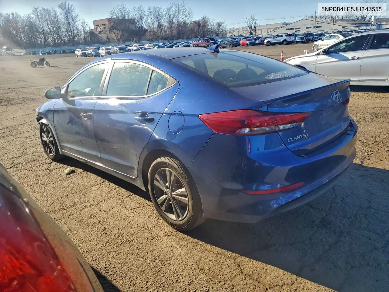 5NPD84LF5JH347555 2018 Hyundai Elantra Sel