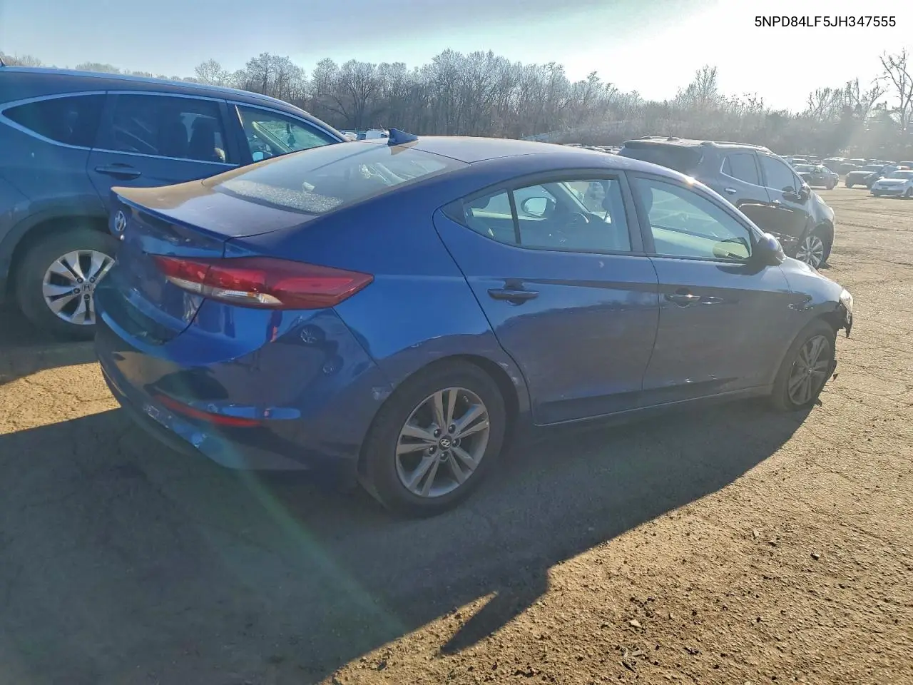 5NPD84LF5JH347555 2018 Hyundai Elantra Sel