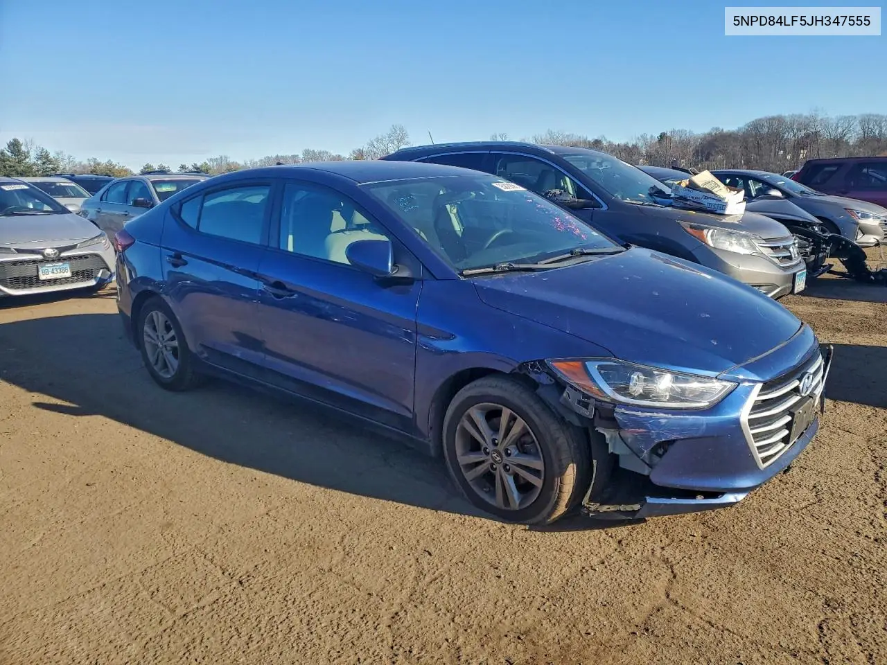 5NPD84LF5JH347555 2018 Hyundai Elantra Sel