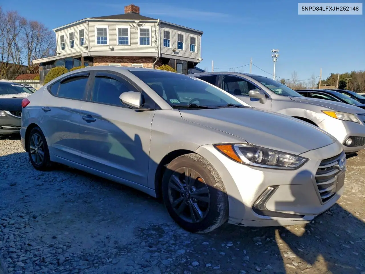 5NPD84LFXJH252148 2018 Hyundai Elantra Sel