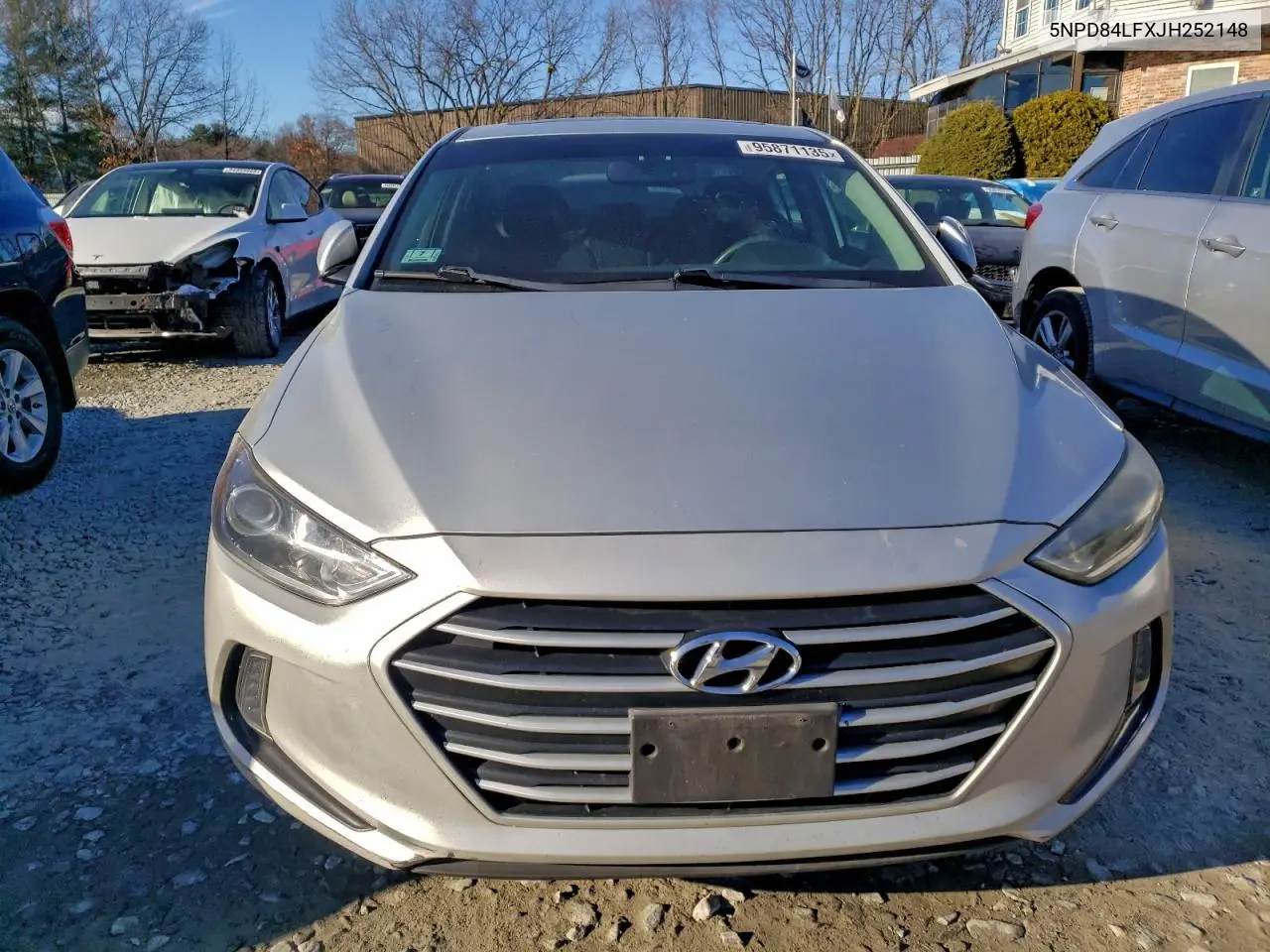 5NPD84LFXJH252148 2018 Hyundai Elantra Sel