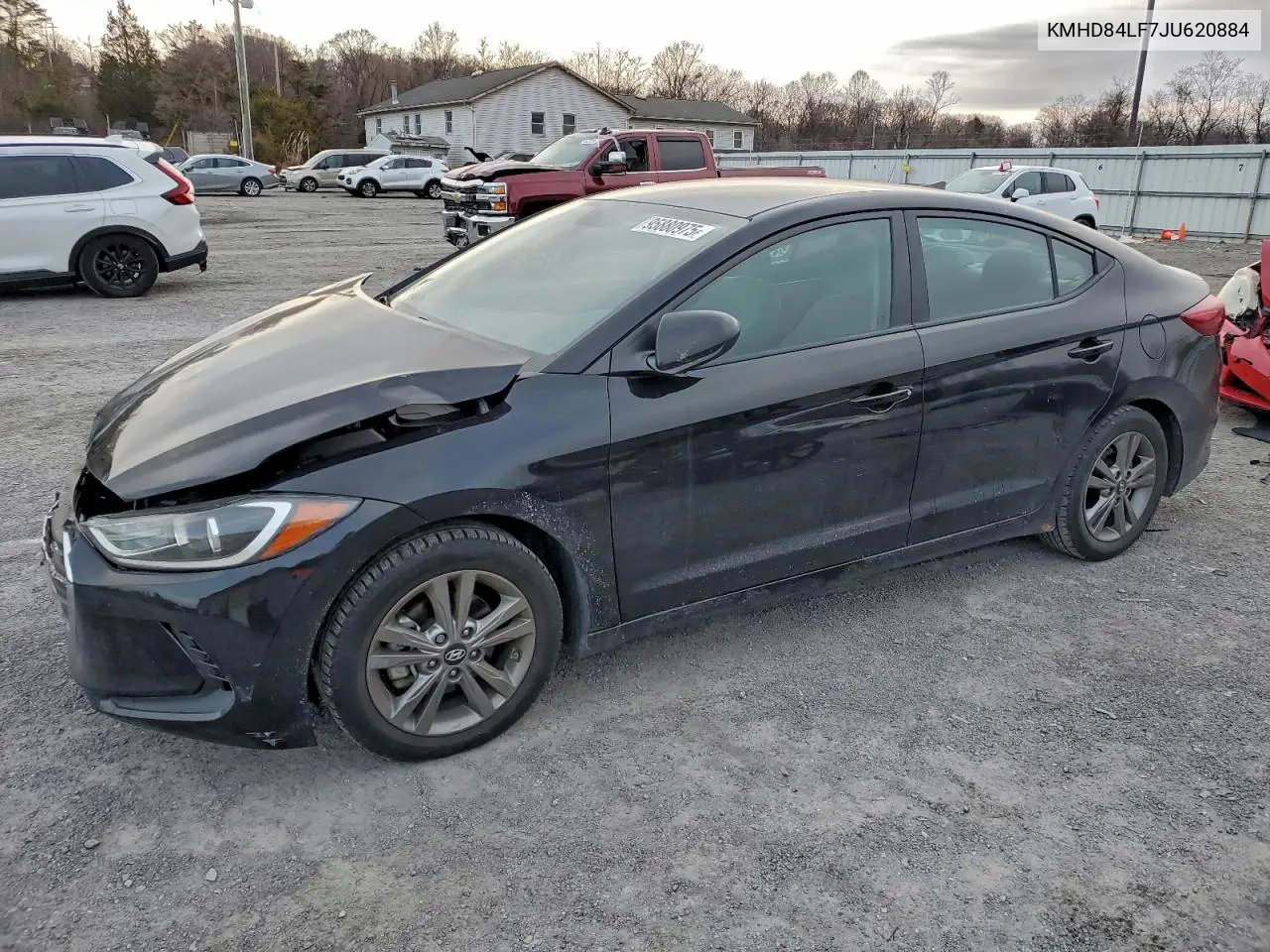 KMHD84LF7JU620884 2018 Hyundai Elantra Sel