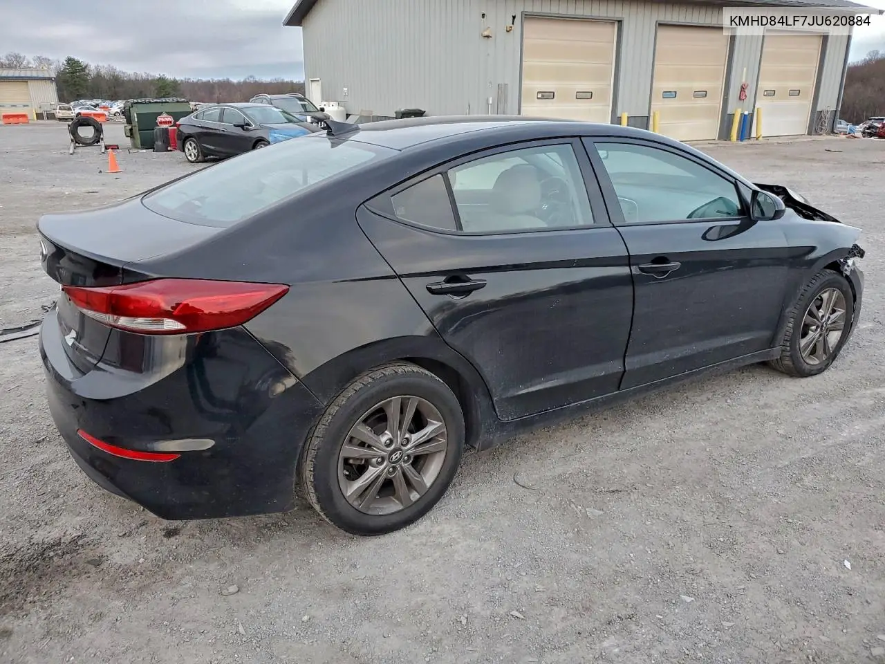 KMHD84LF7JU620884 2018 Hyundai Elantra Sel