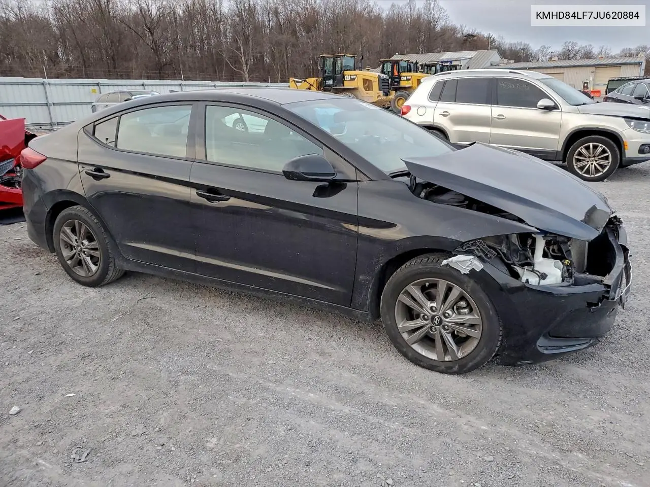KMHD84LF7JU620884 2018 Hyundai Elantra Sel