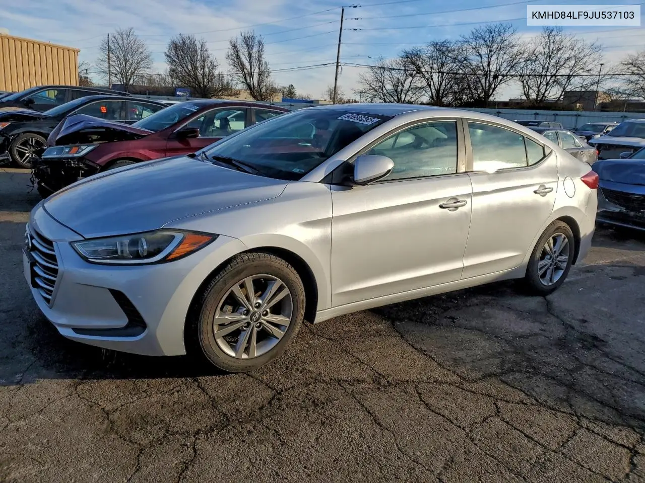 KMHD84LF9JU537103 2018 Hyundai Elantra Sel