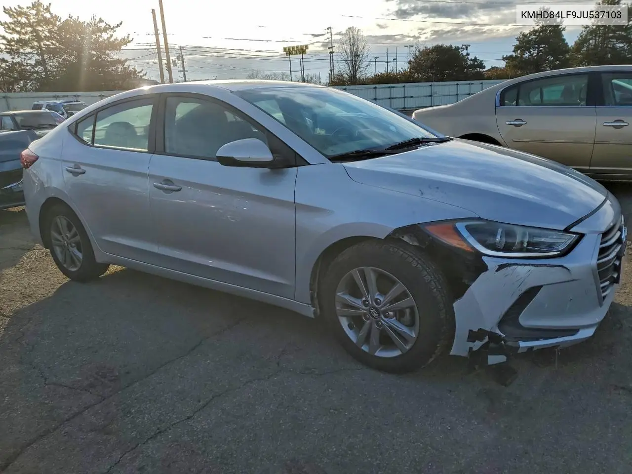 KMHD84LF9JU537103 2018 Hyundai Elantra Sel