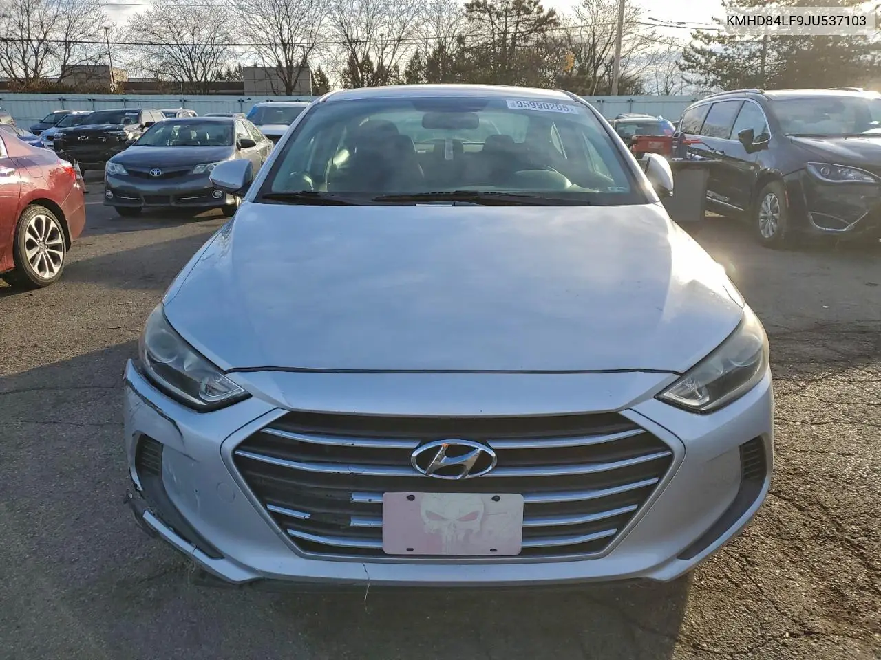 KMHD84LF9JU537103 2018 Hyundai Elantra Sel