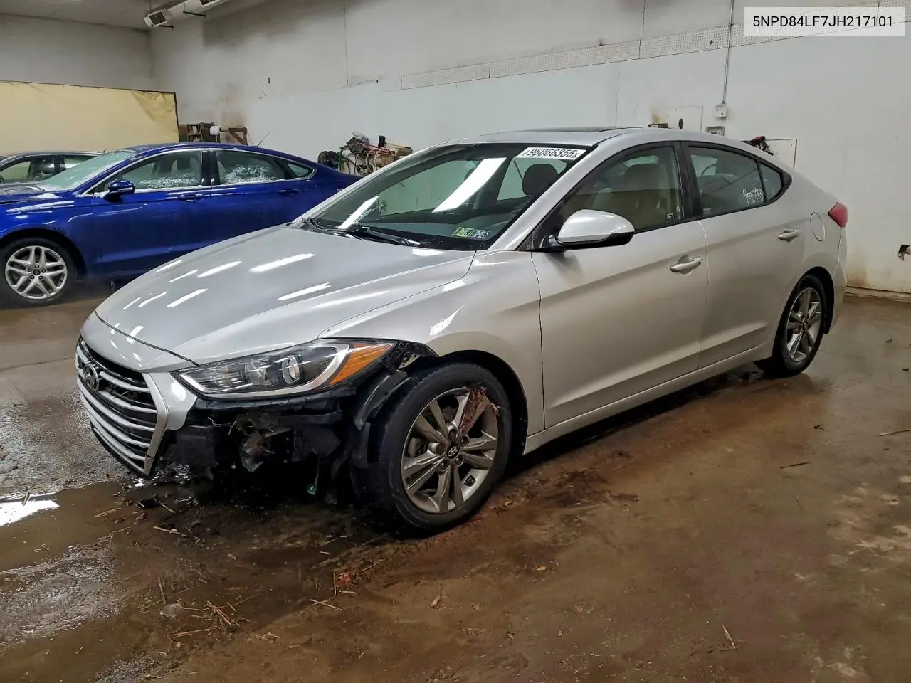 5NPD84LF7JH217101 2018 Hyundai Elantra Sel