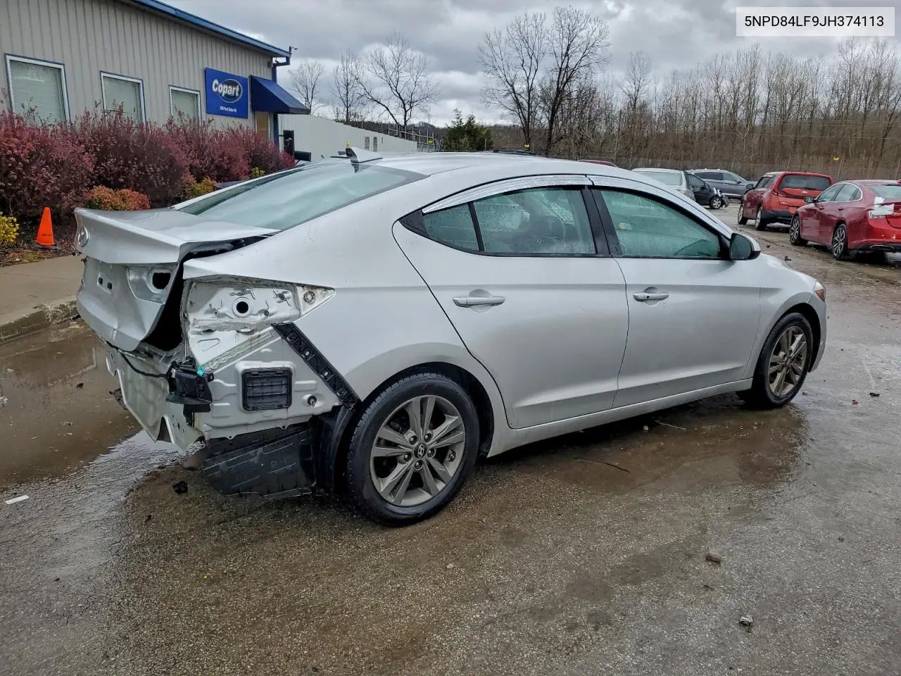 5NPD84LF9JH374113 2018 Hyundai Elantra Sel