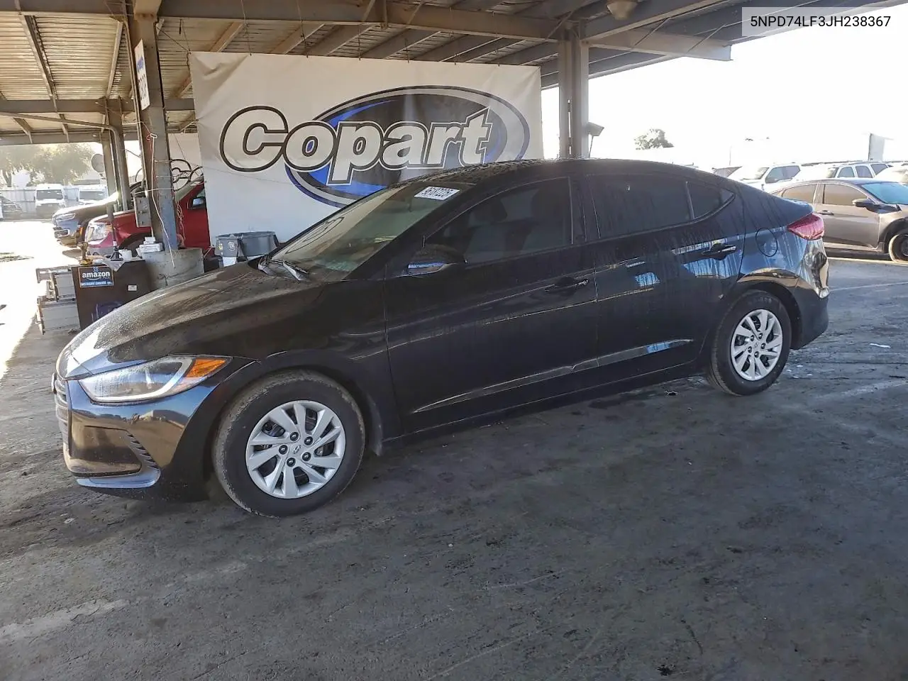5NPD74LF3JH238367 2018 Hyundai Elantra Se