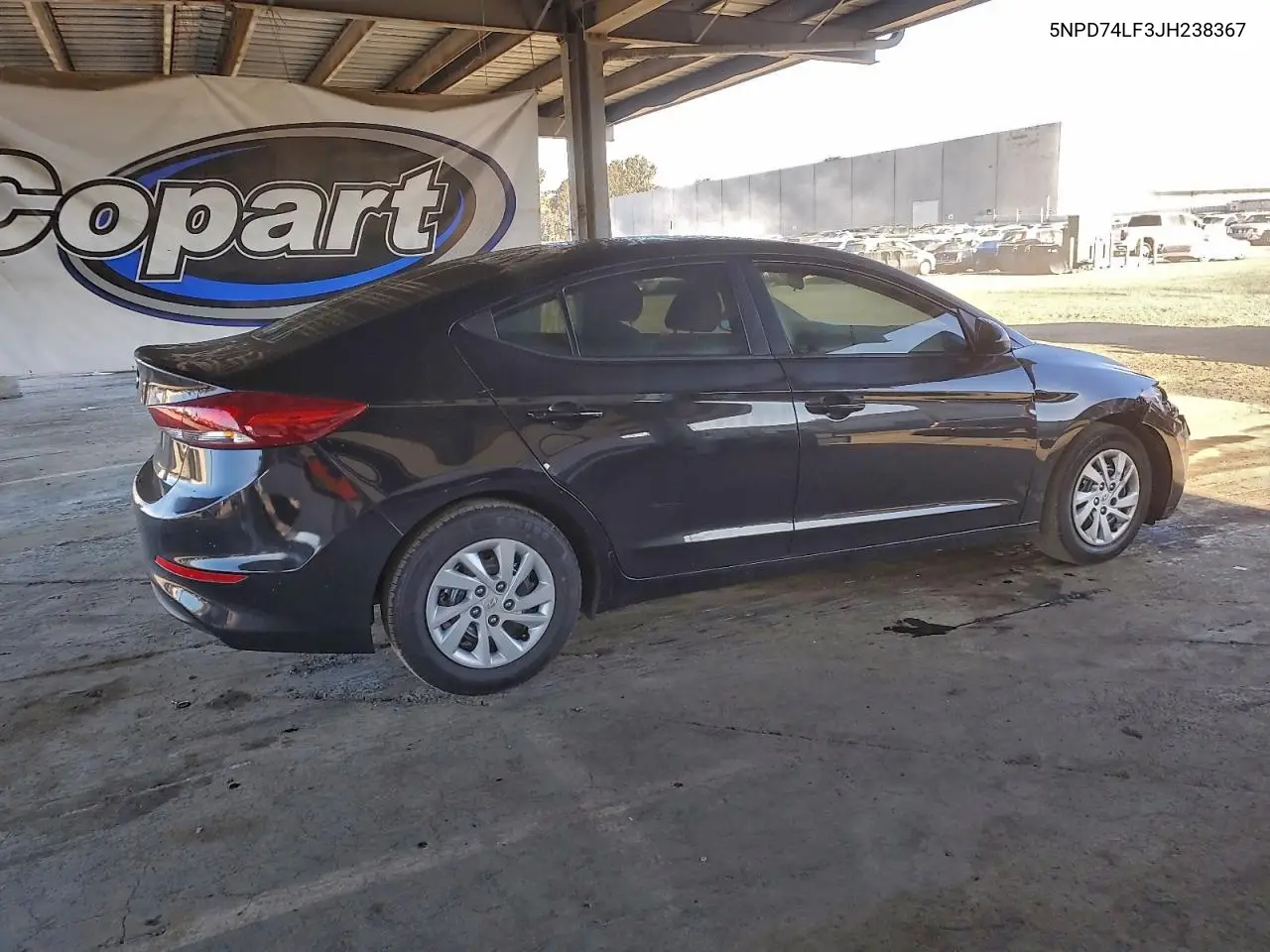5NPD74LF3JH238367 2018 Hyundai Elantra Se
