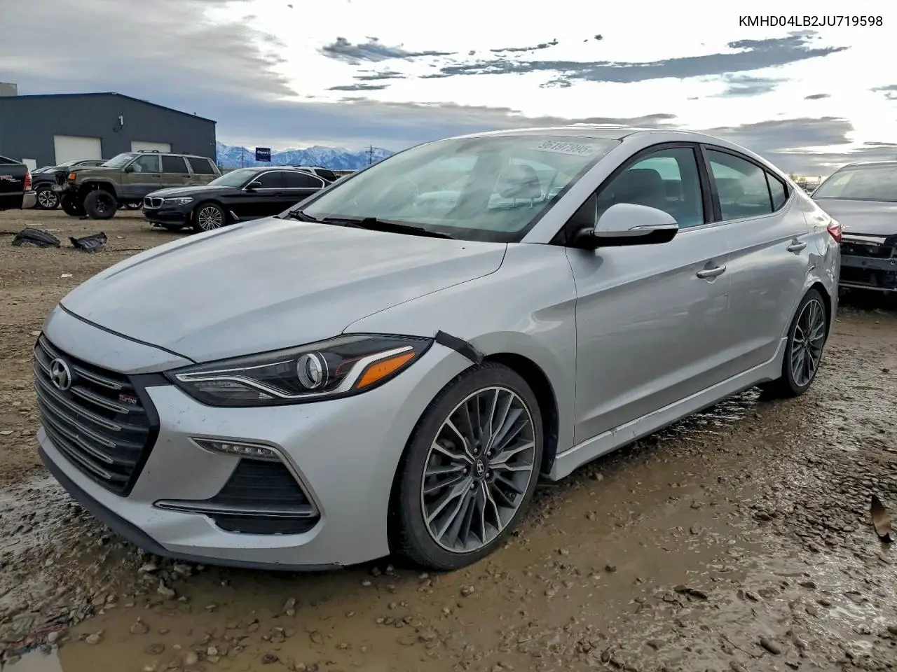KMHD04LB2JU719598 2018 Hyundai Elantra Sport