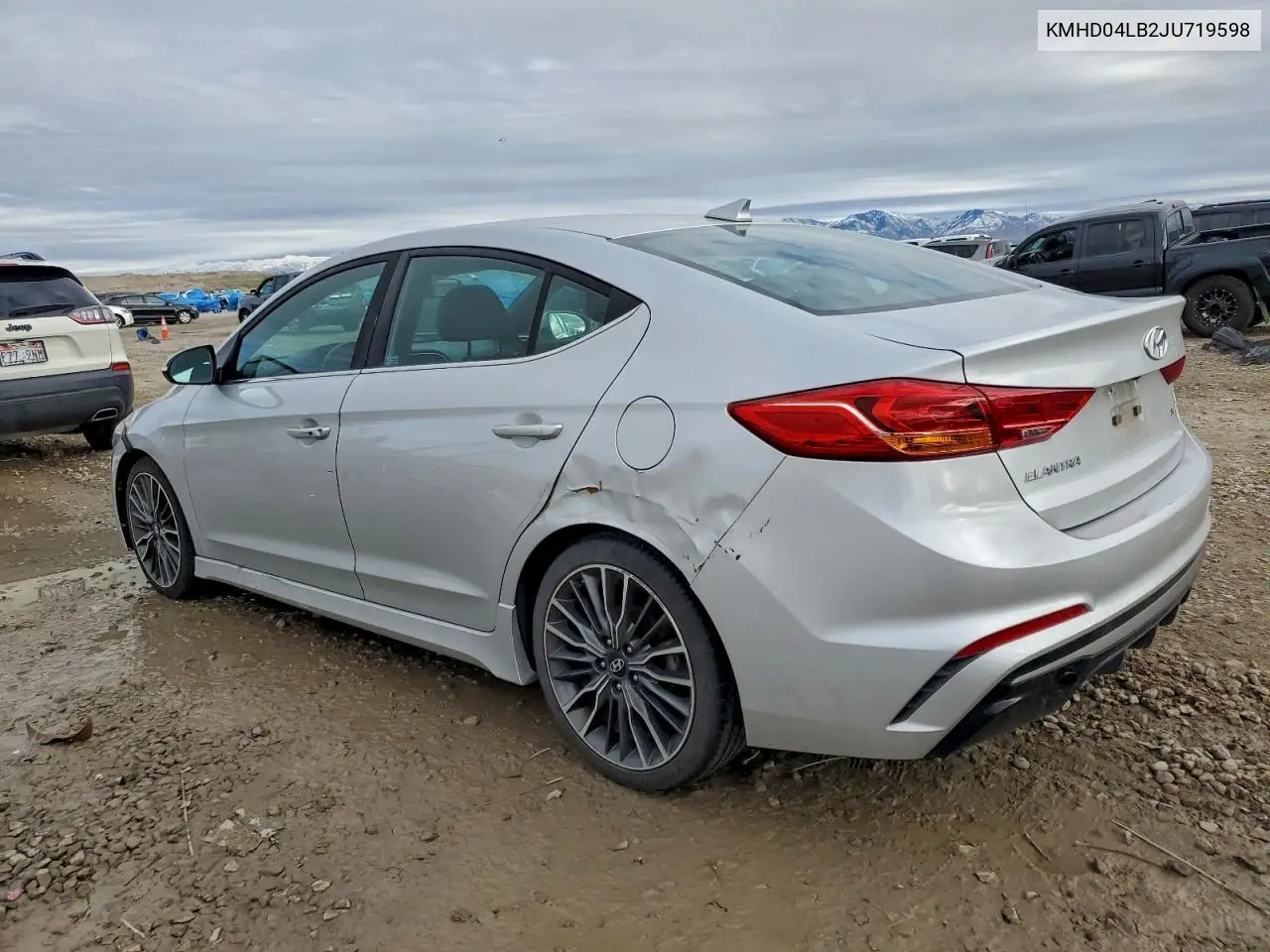 KMHD04LB2JU719598 2018 Hyundai Elantra Sport