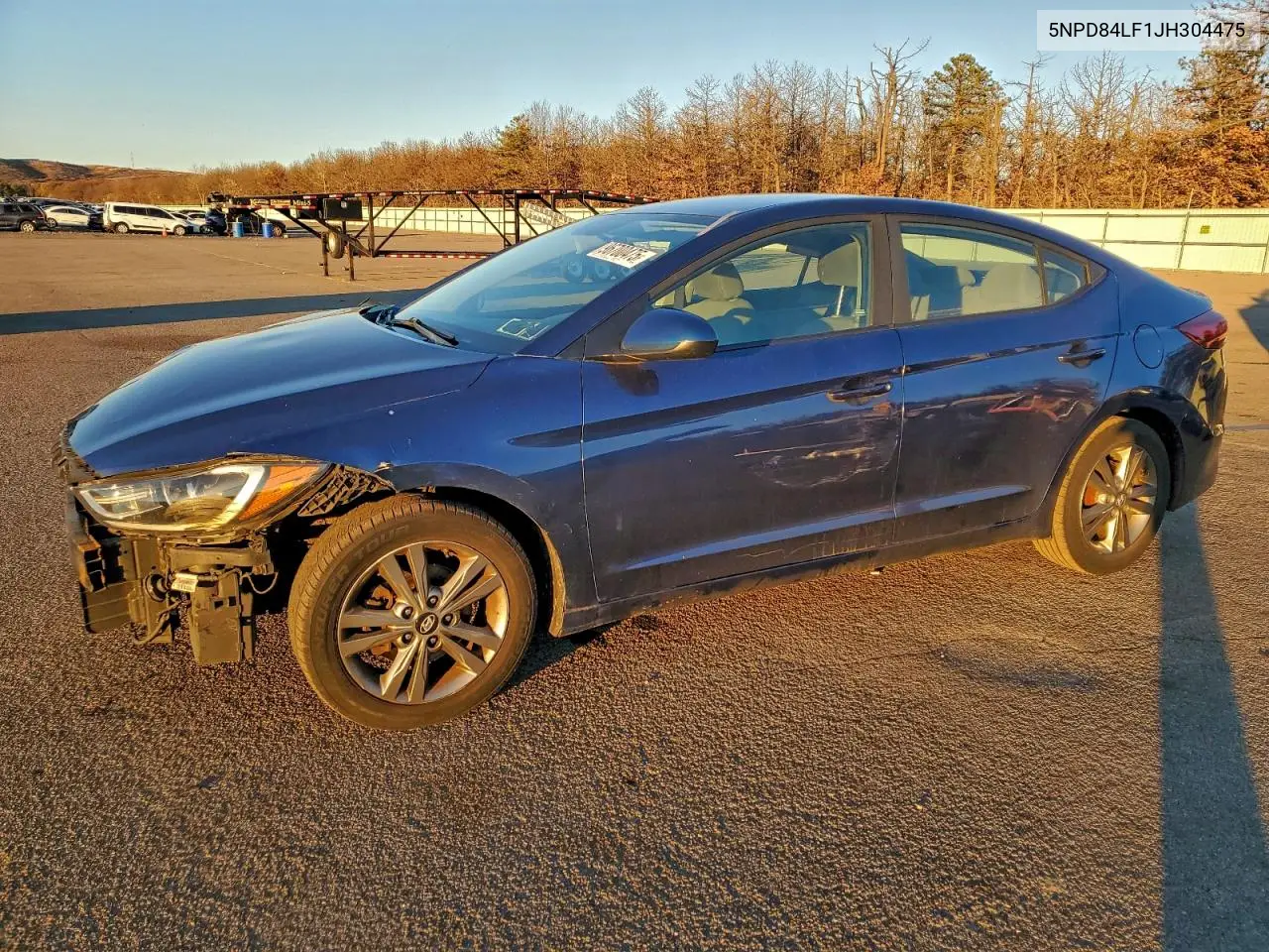5NPD84LF1JH304475 2018 Hyundai Elantra Sel