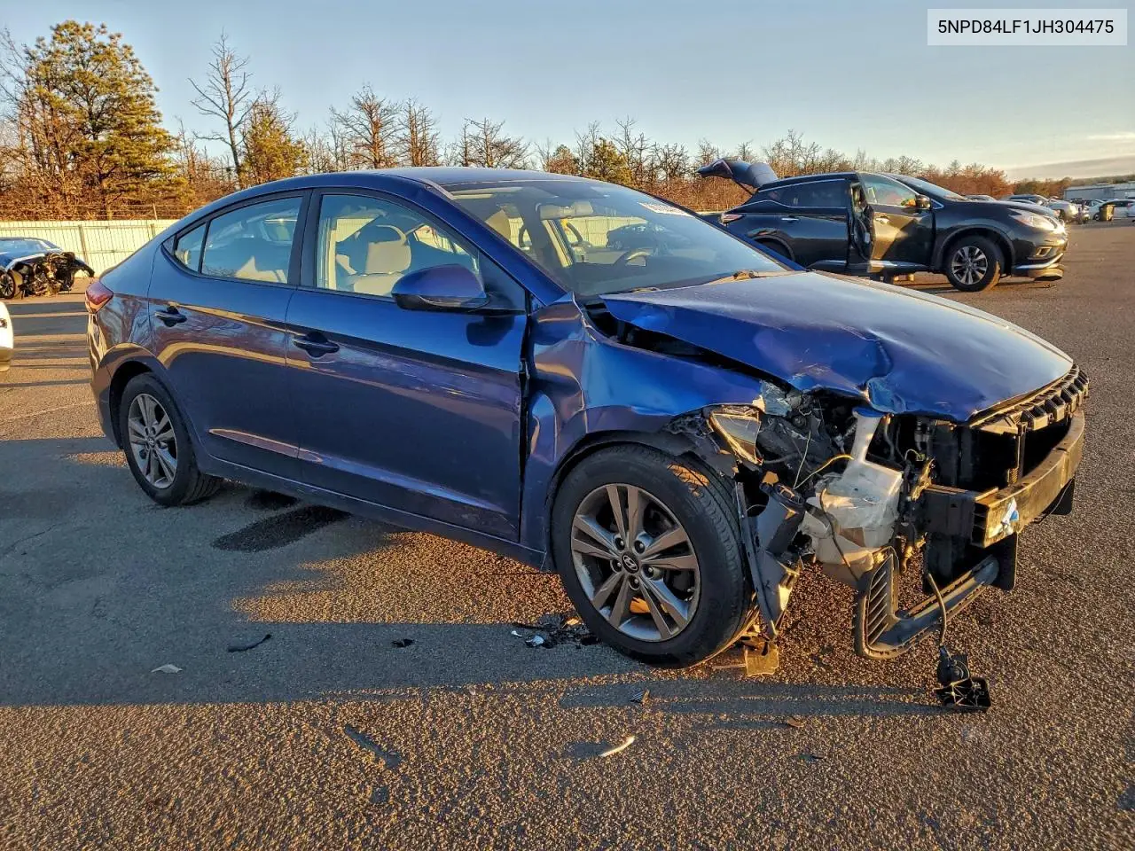 5NPD84LF1JH304475 2018 Hyundai Elantra Sel