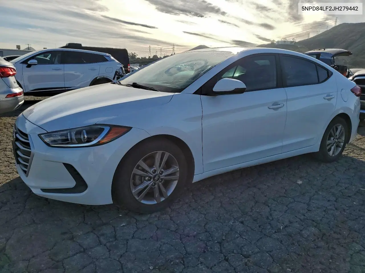 5NPD84LF2JH279442 2018 Hyundai Elantra Sel