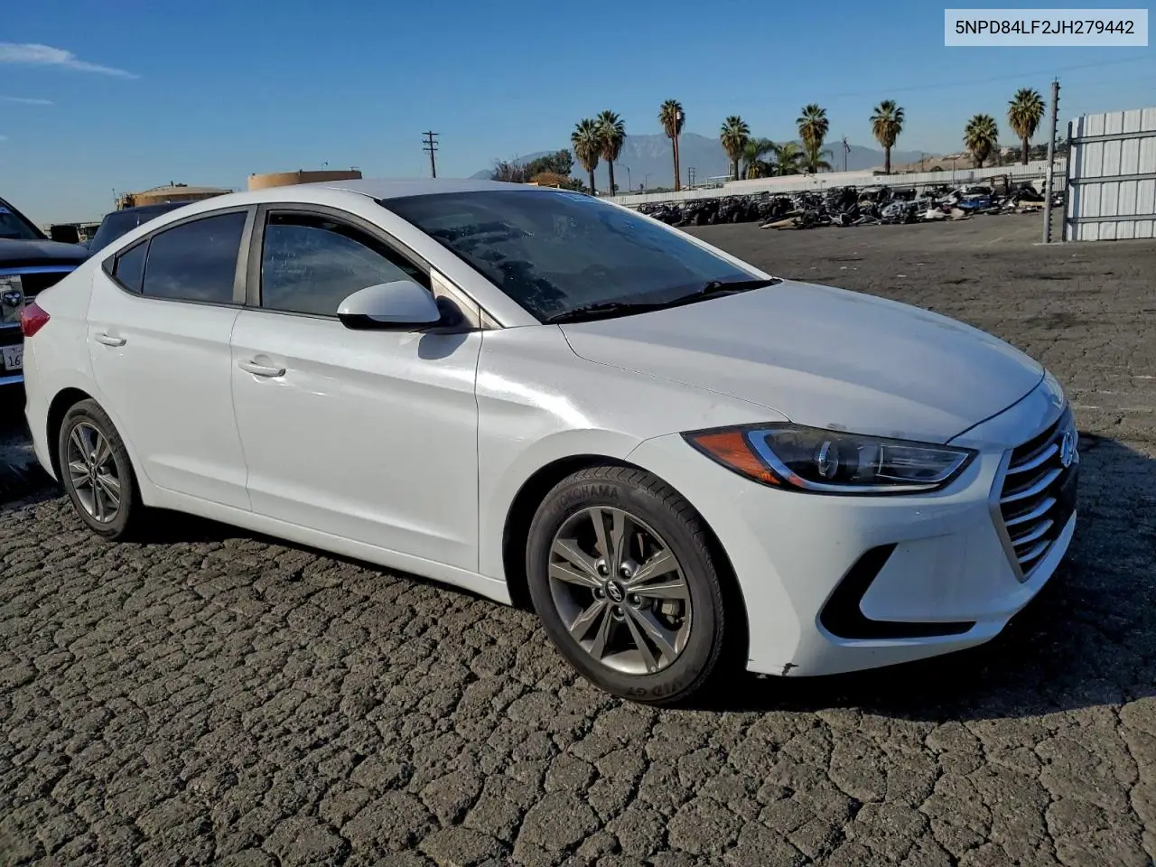 5NPD84LF2JH279442 2018 Hyundai Elantra Sel