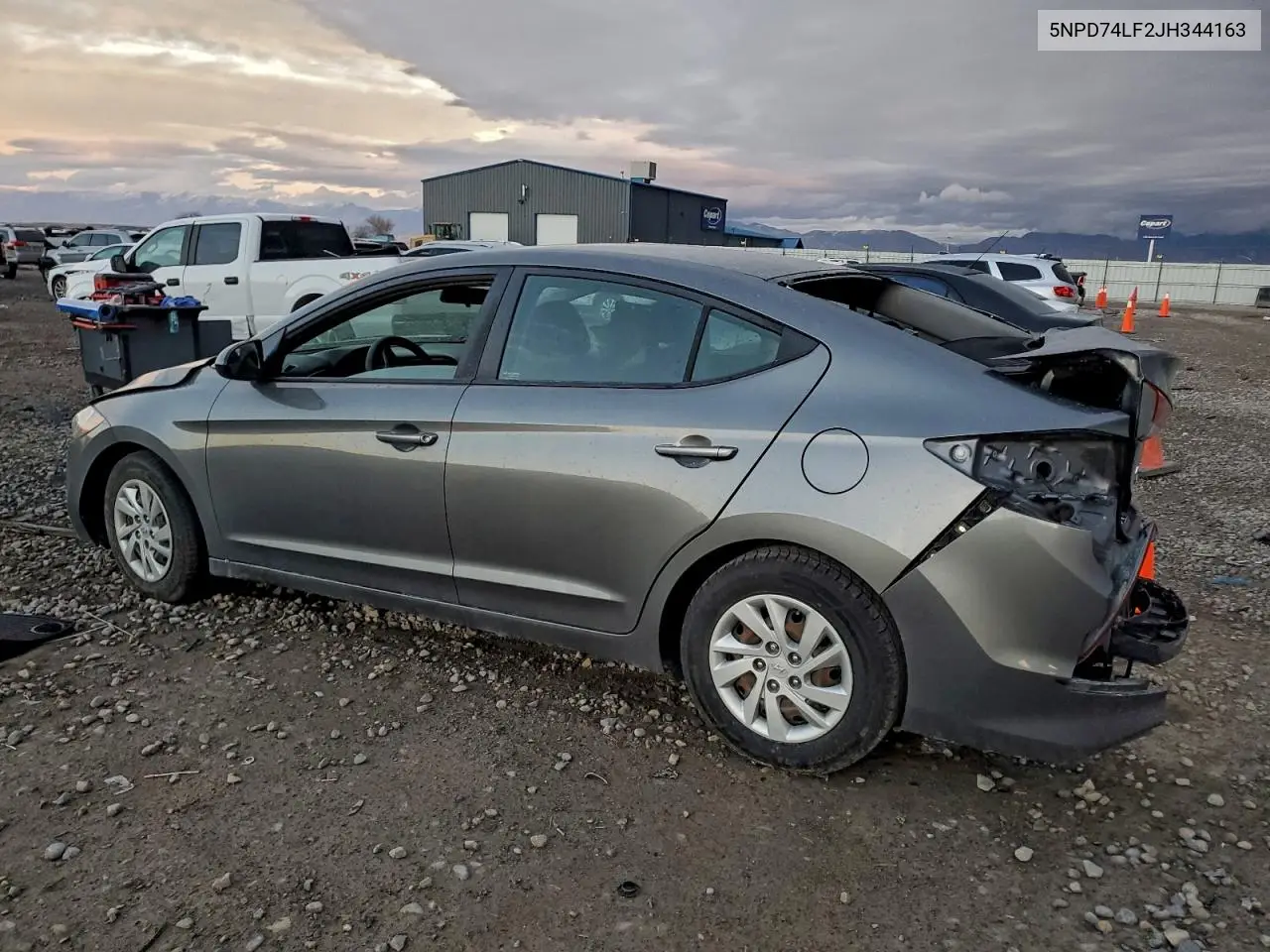 5NPD74LF2JH344163 2018 Hyundai Elantra Se