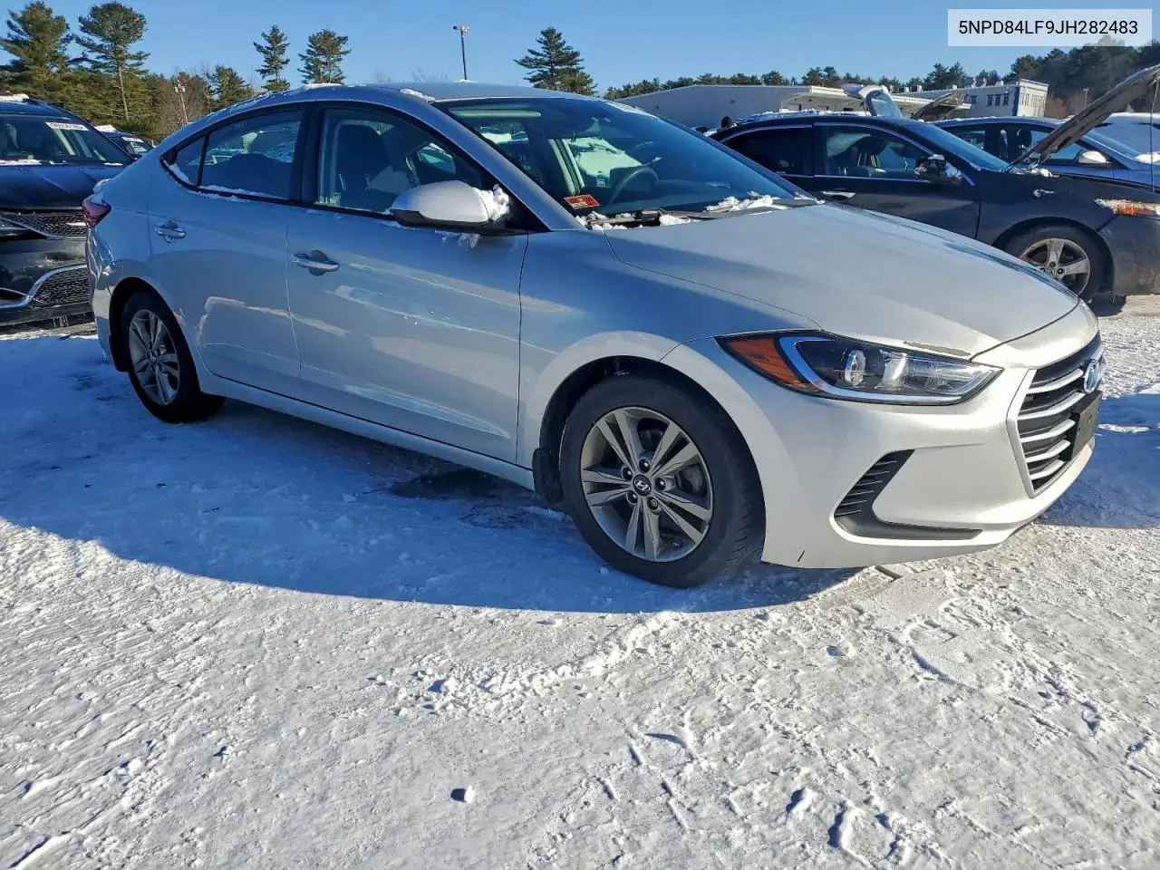 5NPD84LF9JH282483 2018 Hyundai Elantra Sel