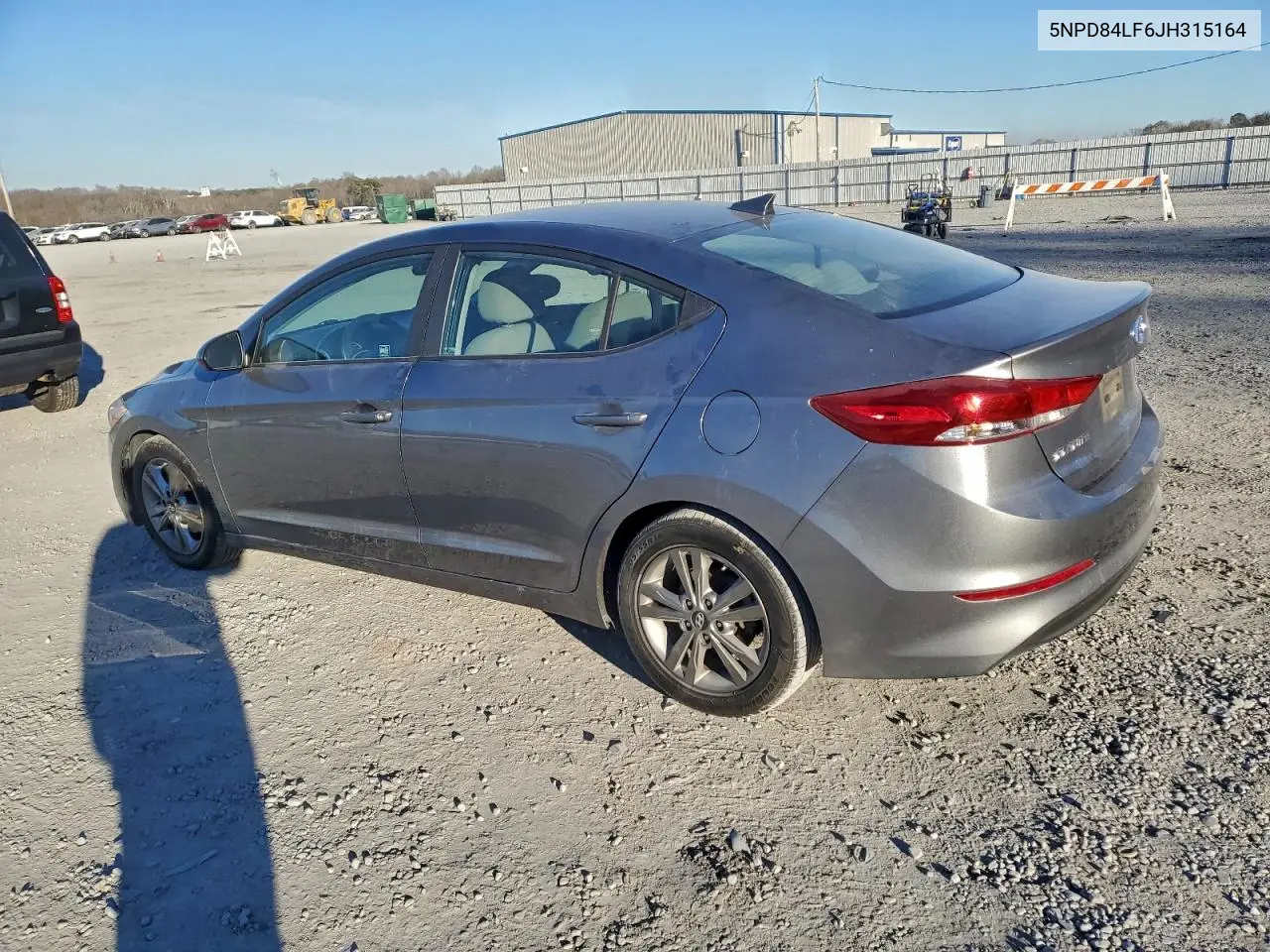 5NPD84LF6JH315164 2018 Hyundai Elantra Sel