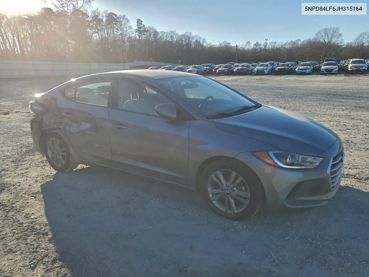 5NPD84LF6JH315164 2018 Hyundai Elantra Sel