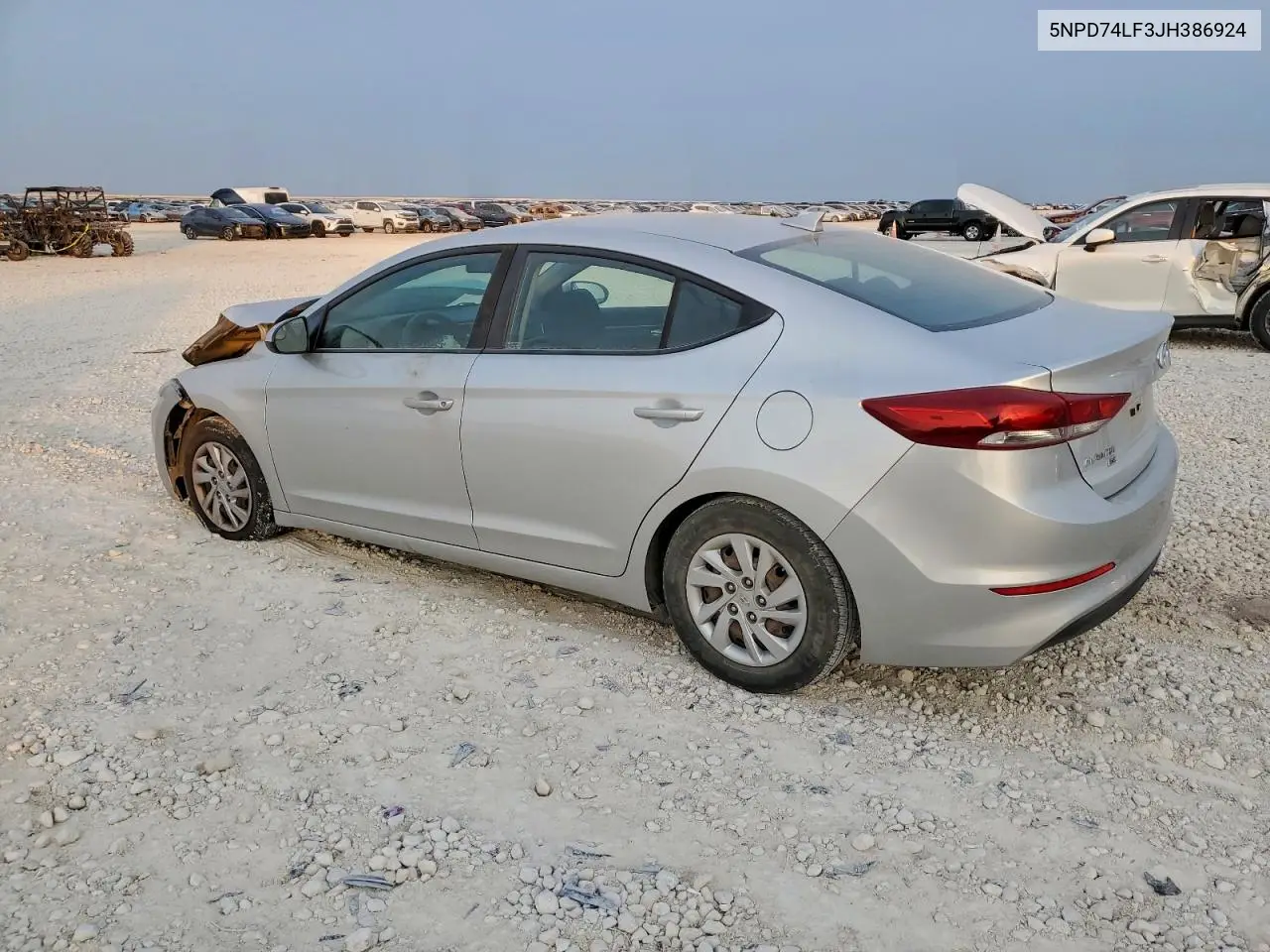 5NPD74LF3JH386924 2018 Hyundai Elantra Se