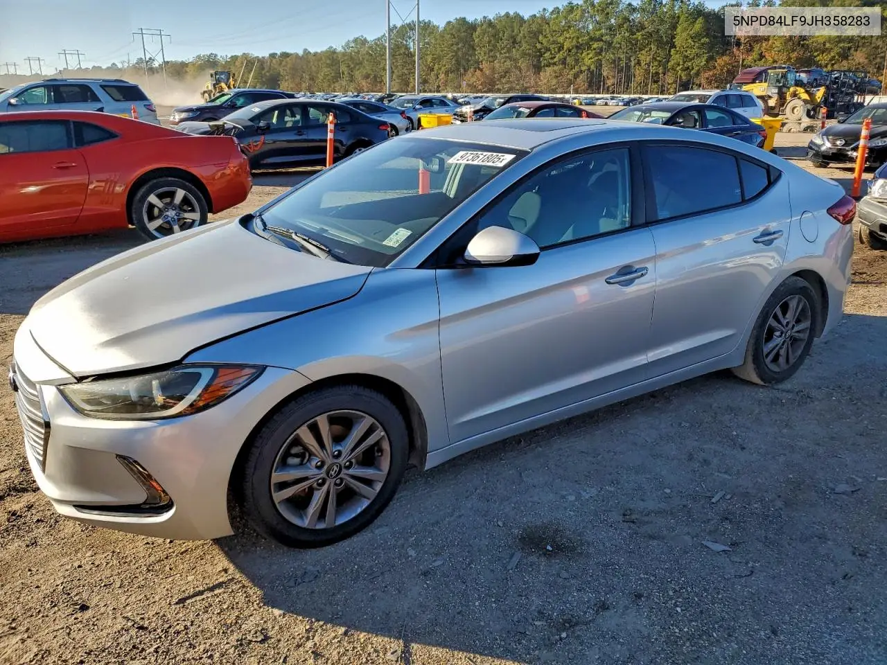5NPD84LF9JH358283 2018 Hyundai Elantra Sel