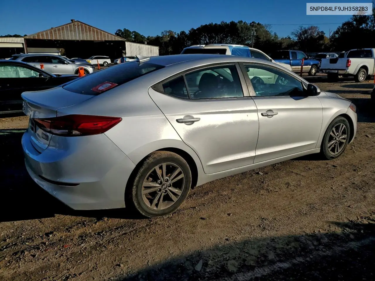 5NPD84LF9JH358283 2018 Hyundai Elantra Sel