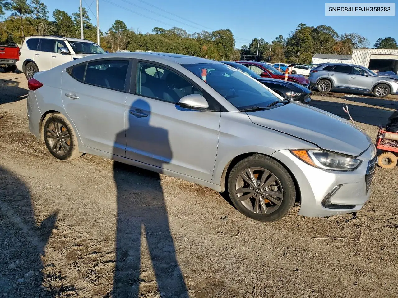 5NPD84LF9JH358283 2018 Hyundai Elantra Sel