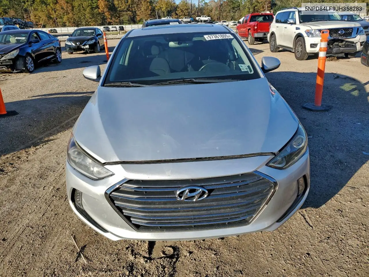 5NPD84LF9JH358283 2018 Hyundai Elantra Sel