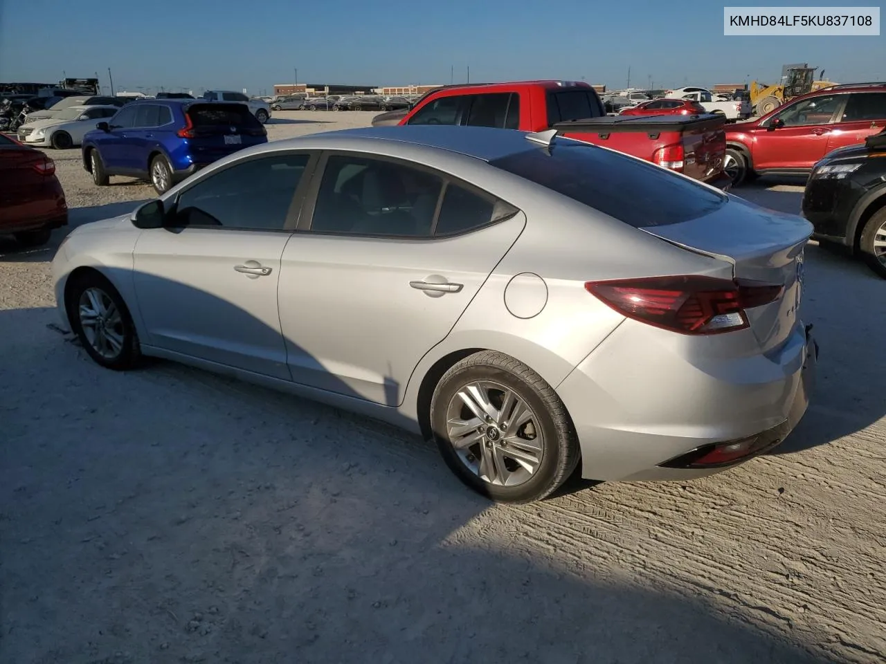 2019 Hyundai Elantra Sel VIN: KMHD84LF5KU837108 Lot: 71734284