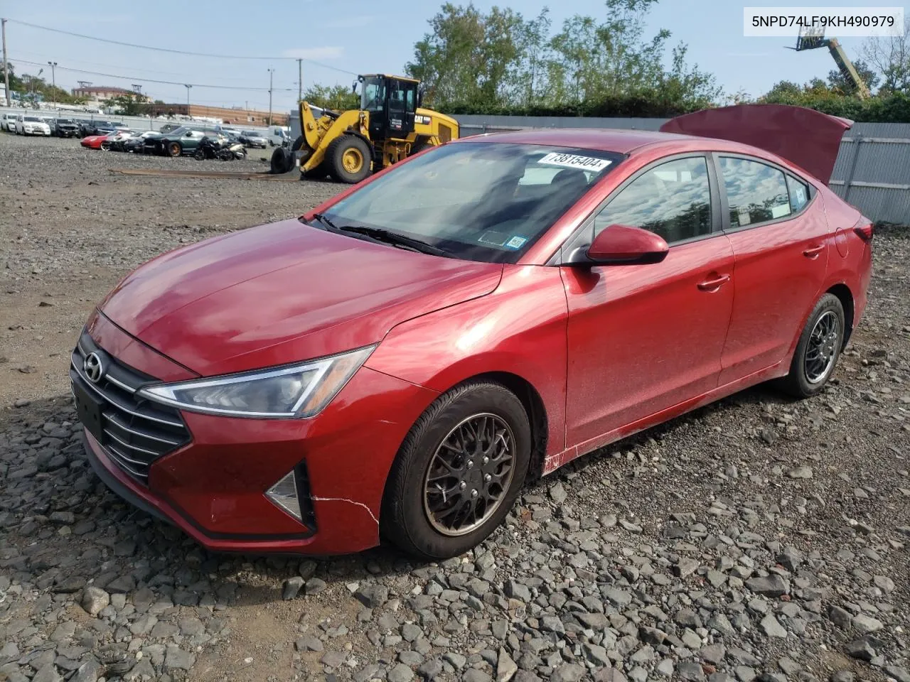 5NPD74LF9KH490979 2019 Hyundai Elantra Se