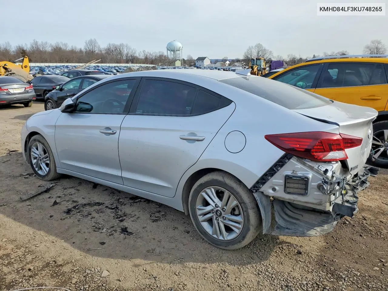 KMHD84LF3KU748265 2019 Hyundai Elantra Sel