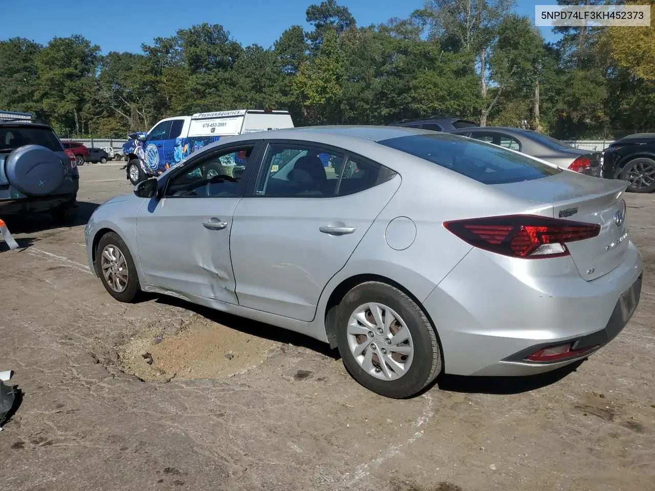5NPD74LF3KH452373 2019 Hyundai Elantra Se
