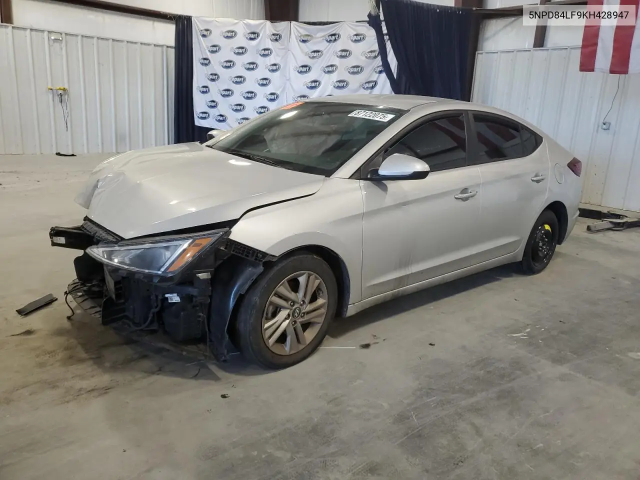 5NPD84LF9KH428947 2019 Hyundai Elantra Sel