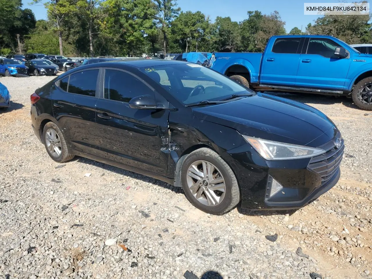 KMHD84LF9KU842134 2019 Hyundai Elantra Sel