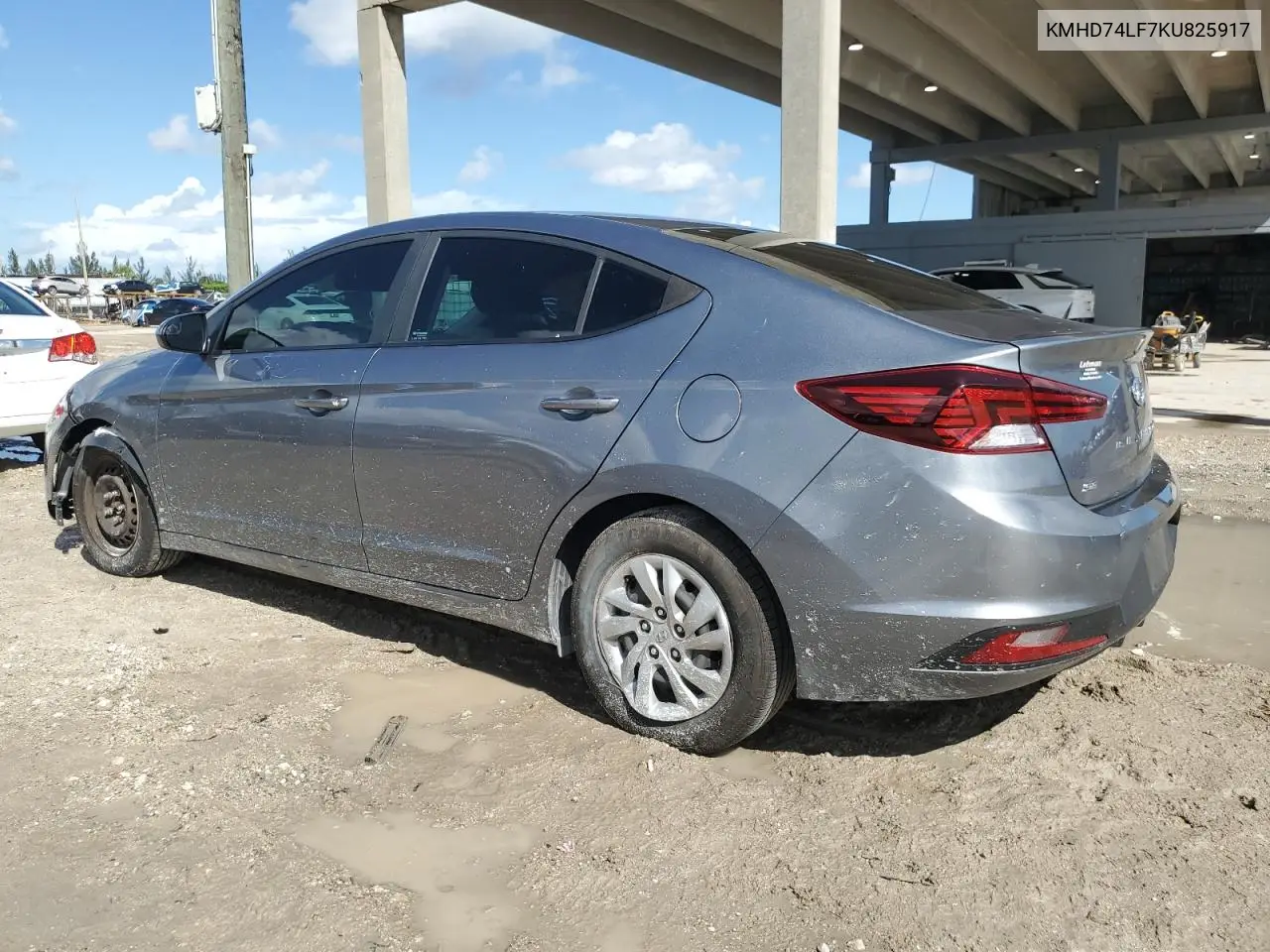 KMHD74LF7KU825917 2019 Hyundai Elantra Se